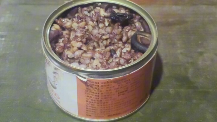 Post-Apocalyptic Wasteland Supplies: Mixed-Grain Rice Canned Food