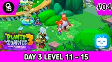 ADA BAU ANEH DI DEKAT RUMAH UNCLE DEV - Plants Vs Zombies : Welcome To Zomburbia - Day 3 level 11-15