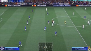 FIFA 22 - Real Madrid vs Chelsea  Trận đấu C1 kịch tính