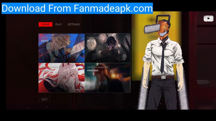 Chainsaw Man Fan Made Game Apk For Android