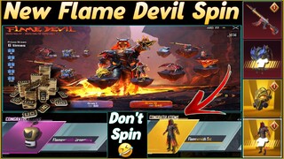 Flame Devil Spin In Bgmi | New Spin Flame Devil | Flame Devil Crate Opening in Bgmi | Pubg Mobile