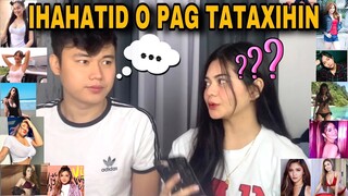 IHAHATID O PAGTATAXIHIN CHALLENGE(PWEDE NA MAGING GRAB DRIVER?) #VLOG20