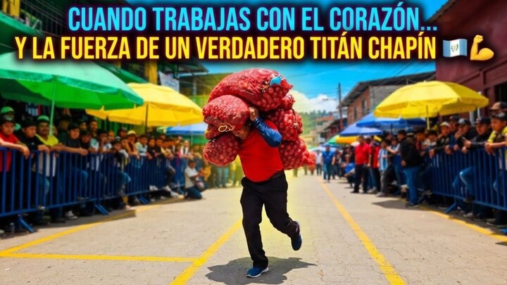 Cuando trabajas con el corazón y la fuerza de un verdadero titán chapín 🇬🇹💪 Puro orgullo de la Z4