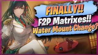 MASSIVE F2P Upgrade & Changes to WATER MOUNT! 2.4 Tower of Fantasy