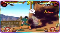 Rock Lee VS Shino - Naruto Ultimate Ninja 6 Android Gameplay