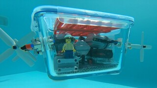 Building a Lego-powered Submarine 2.0 - magnetic couplings