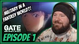 JSDF HEADS TO A FANTASY WORLD! | Gate Episode 1 Reaction