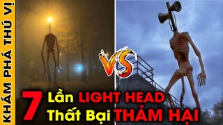 🔥7 Lần Thất Bại Thảm Hại Của LIGHT HEAD Trong Thế Giới Quái Vật Mà Không Ai Nói Bạn Biết | KPTV