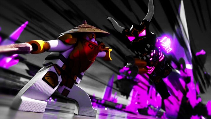 การประลองอย่างภาพยนตร์ Lego Ninjago! Master Wu VS Crystal King!