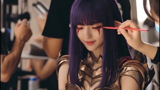 AI生成的动漫真人版拍摄现场4