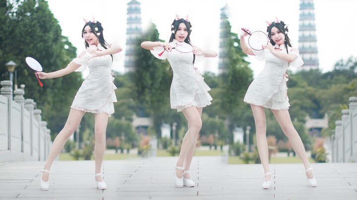 【Ermin】Whose little rabbit has become a spirit? ❤︎ Thousand Miles to Invite the Moon【Vertical Screen