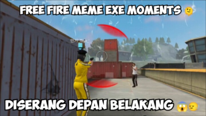 kalo berani satu satu 😏🤣 jngn 1 vs squad 🙂‍↔️😂- Free fire meme exe moments 🫠