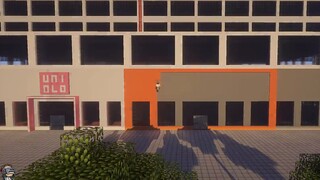 Minecraft: Một người có thể xây dựng được cả một thành phố không? Ngày thứ 6, cửa hàng trên phố đã h