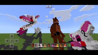 FNaF 2 Animatronics Addon in Minecraft BE | Five Nights at Freddy's 2