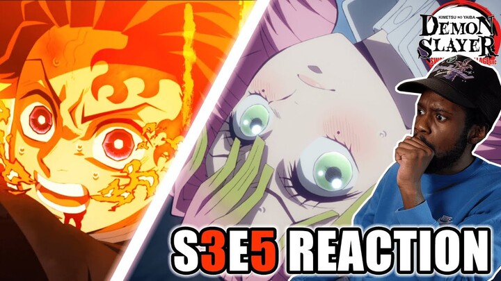 TANJIROOOOO!! | Demon Slayer: Swordsman Village Arc Ep. 5 Reaction (Season 3, Episode 5)