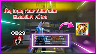 Free Fire | Review "Ứng Dụng" Headshot "Tự Động Ghim Tâm" Mới Nhất Ở Ob29