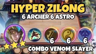 HYPER ZILONG 666 6 CADIA 6 ASTRO 6 ARCHER COUNTER COMBO VENOM ! MAGIC CHESS