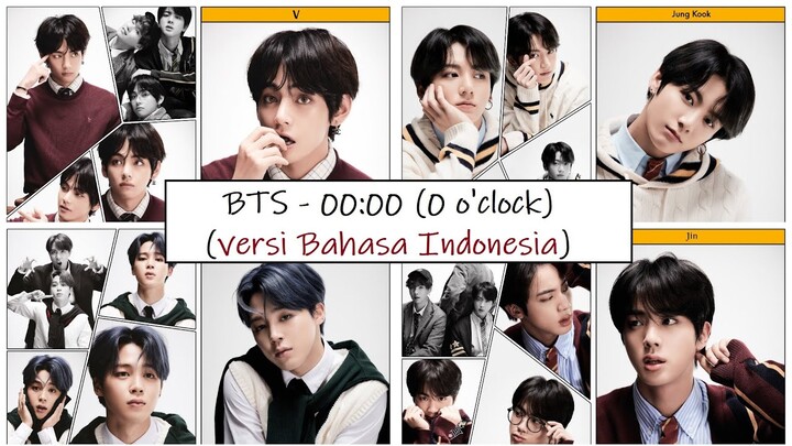 BTS  방탄소년단 -  00:00 / 0 o'clock Versi Bahasa Indonesia
