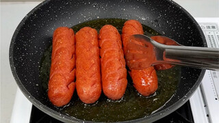 After eating starch sausages for so many years, I was exposed that they were not clean, so I bought 
