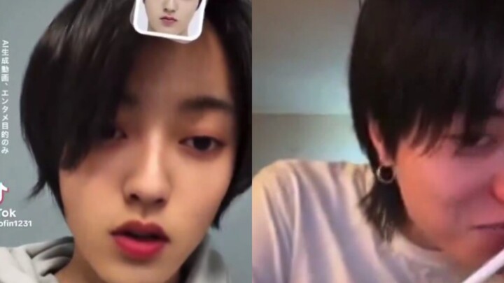 【HARUTO】Parodi tiktok 'Neon Jin Dayou' menari di depan orang sungguhan