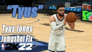 Tyus Jones Jumpshot Fix NBA2K22