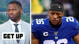 Ryan Clark 100% believes Saquon Barkley will take the New York Giants to the Playoffs this season