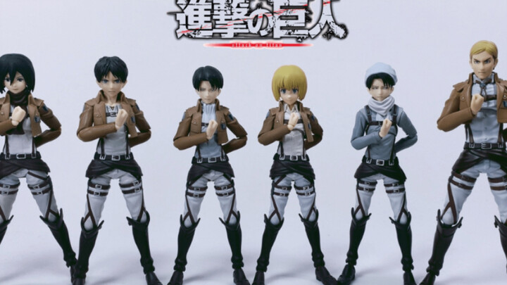 Let’s talk about the figma Attack on Titan series.
