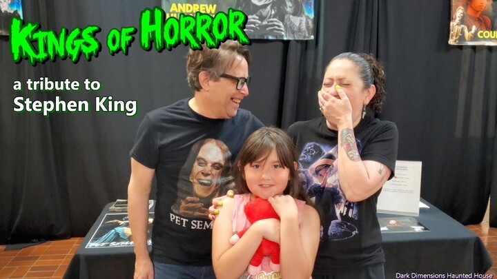 Kings of Horror 2024 Meeting Zelda from Pet Sematary & Halloween Vendors / Walkthrough Tour 4k Video