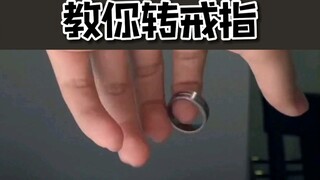 Bermain trik seorang diri, mengajari Anda cara memutar cincin