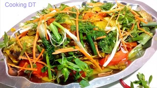 MÓN CÁ CHÉP HẤP DƯA - Món ngon ngày thường hay đãi khách vô cùng hấp dẫn/By Cooking DT