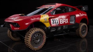 Car Prodrive BRX Hunter in Dakar Desert Rally. Bahrain raid xteme