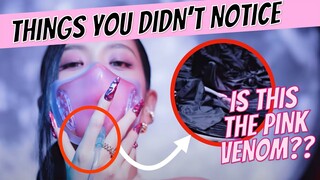 BLACKPINK Things You Didn't Notice in PINK VENOM MV TEASER