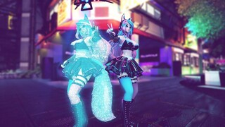 【MMD】โยอิโยอิ โคคอน (Cyberpunk Hype)