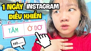 Mặp Doram THỬ THÁCH 1 NGÀY INSTAGRAM ĐIỀU KHIỂN