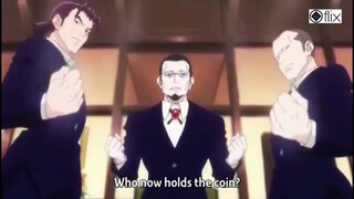 Gotoh's coin trick to Gon, Leorio, and Kurapika || Hunter x Hunter