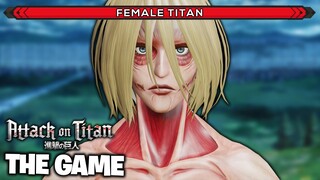 THE FEMALE TITAN BOSS FIGHT!! (Attack on Titan: THE GAME)