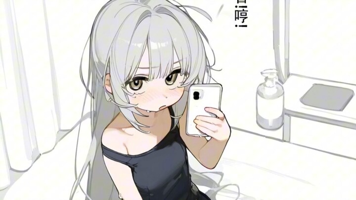 Daily Life Compilation of a Cute White-Haired Brother and Sister Who Adore Each Other