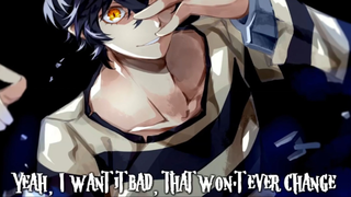 Nightcore - Nightmare (Lyrics)