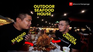 Bay Spicy is an outdoor seafood house in Angeles city
