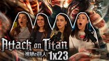 Attack on Titan 1x23: Smile: Raid on Stohess District, Part 1 REACTION