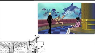 Kho hiện vật Vua Hải Tặc: Cấu trúc bên trong của Thousand Sunshine đã được tiết lộ! Phân tích thân t