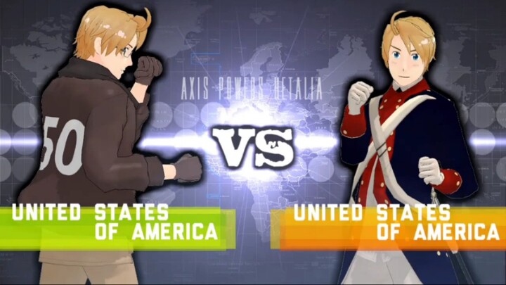 【APH/MMD】BATTLE OF HETALIA!!!【ความร่วมมือสไตล์เกมต่อสู้】