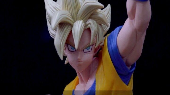 [PiPiGou Model Play Sharing Issue 43] Dragon Ball Super ZENKAI SOLID Super Saiyan Goku