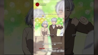 Son was shocked to see his mom and dad so young 😂 #anime #animememes #animeedits #shorts