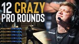 12 CRAZY CS:GO PRO ROUNDS OF 2022!