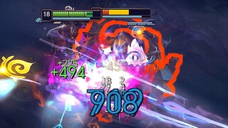 أي وحش رقمي خارق للطبيعة هذا؟ حتى بعد تفجير ثلاث كريستالات وفقدان أربعة تنانين نارية، ما زال بإمكانك