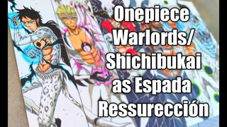 Drawing Warlords / Shichibukai as Espada Part 3 [RESSURECCION] | ONEPIECE x BLEACH Crossover