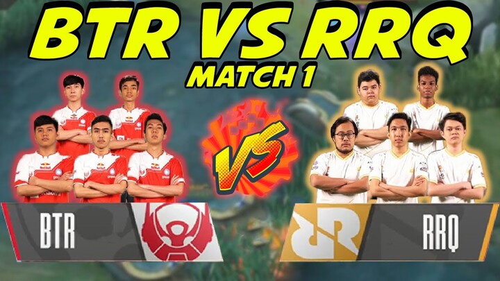 RRQ TANPA XIN BOSS UNTUK YG PERTAMA KALINYA!! Match-1