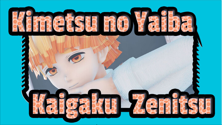 [Kimetsu,no,Yaiba,MMD],Kaigaku,&,Zenitsu ❤Manis,Coklat