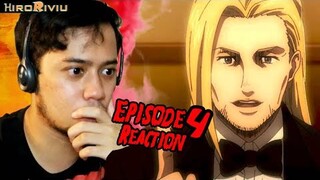 SEBUAH PERAN.. | Attack On Titan S4 Episode 4 Reaction Indonesia